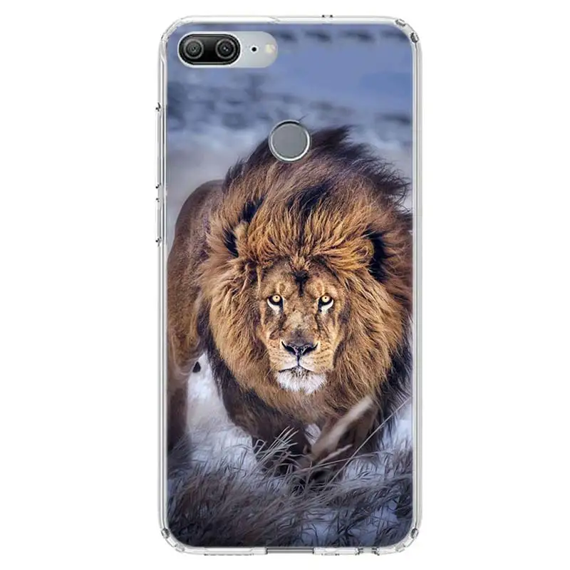 Лев альфа самец Cub чехол для Huawei Honor 10 9 Lite Y5 Y6 Y7 Y9 2019 9X 8X 8S 8A Pro 7A 10i 20 Nova 6E V30 телефона
