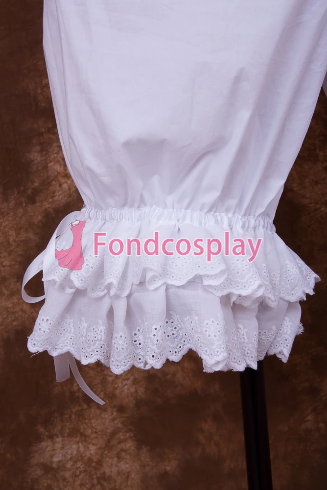 

Sexy White Cotton Sissy Maid Short Bloomers Cosplay Costume Accessories[D001]
