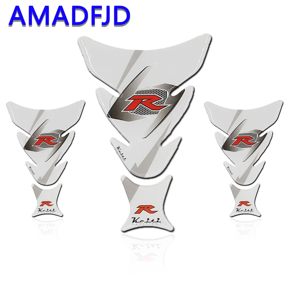 AMADFJD 3d Кристальные прозрачные наклейки для мотоцикла танка протектор аксессуары