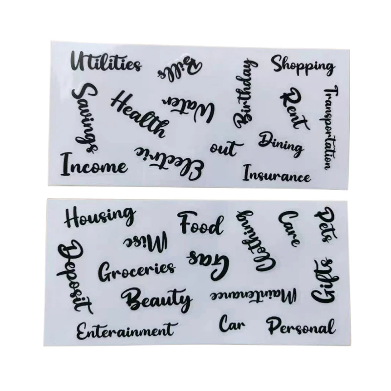 

10 листов/упаковка, наклейки на бумагу