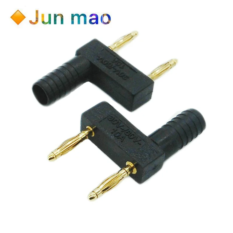 

1PCS Experimental test of 2 mm short circuit banana plug with gold plating on pure copper