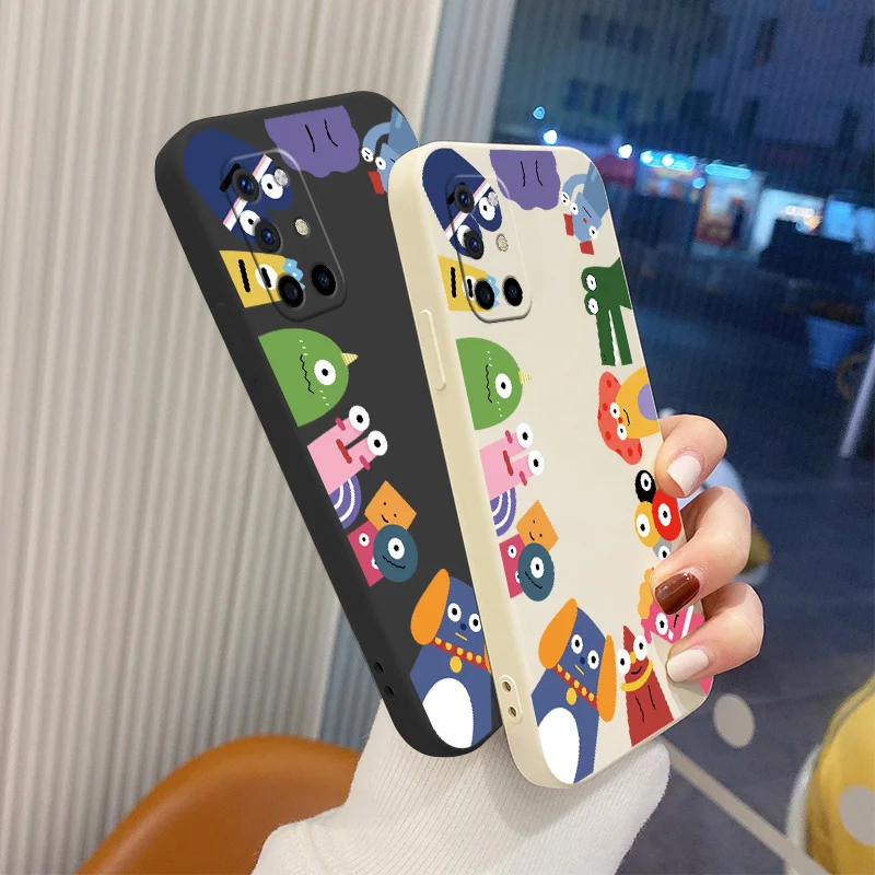 

Gather Monsters Camera Lens Protection Ultra Thin Liquid Silicone Case For Oneplus 8t 9 9pro 9r pro Soft Phone Cover Case Funda