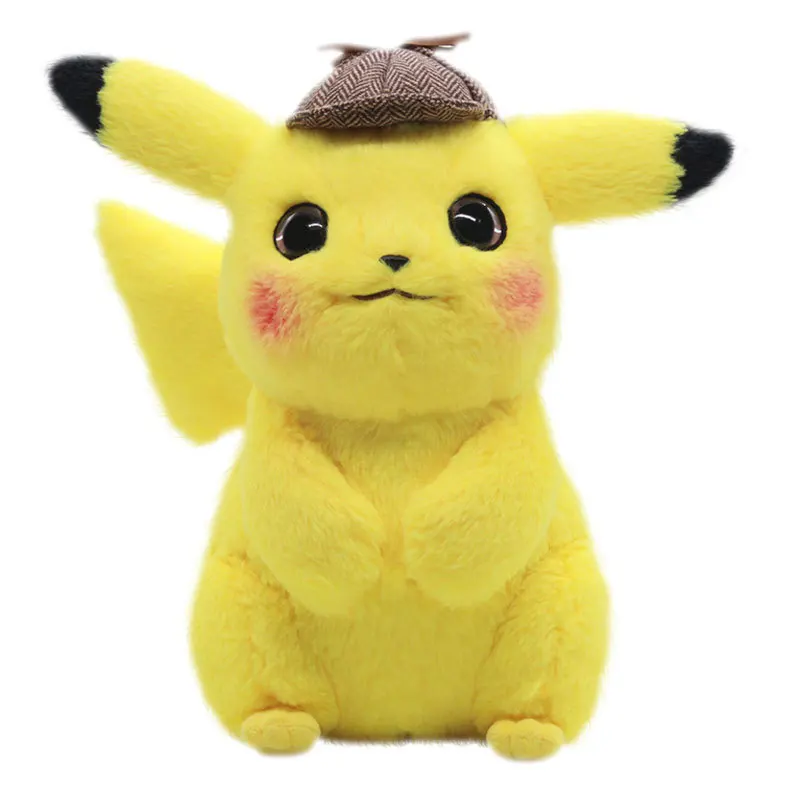 

Игрушка плюшевая TAKARA TOMY в виде покемона, детектива, Пикачу, 28 см