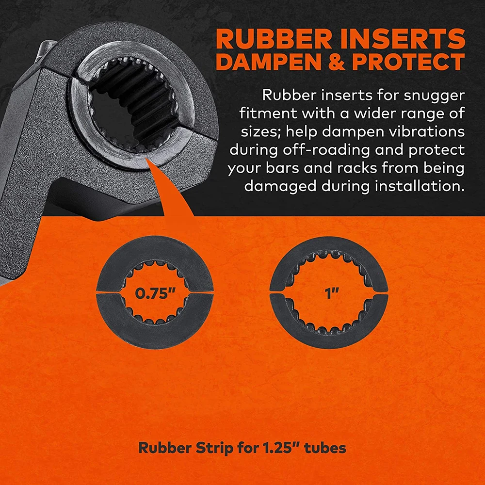 Кронштейн монтажный для внедорожника ATV UTV мини зажим в горизонтальном положении