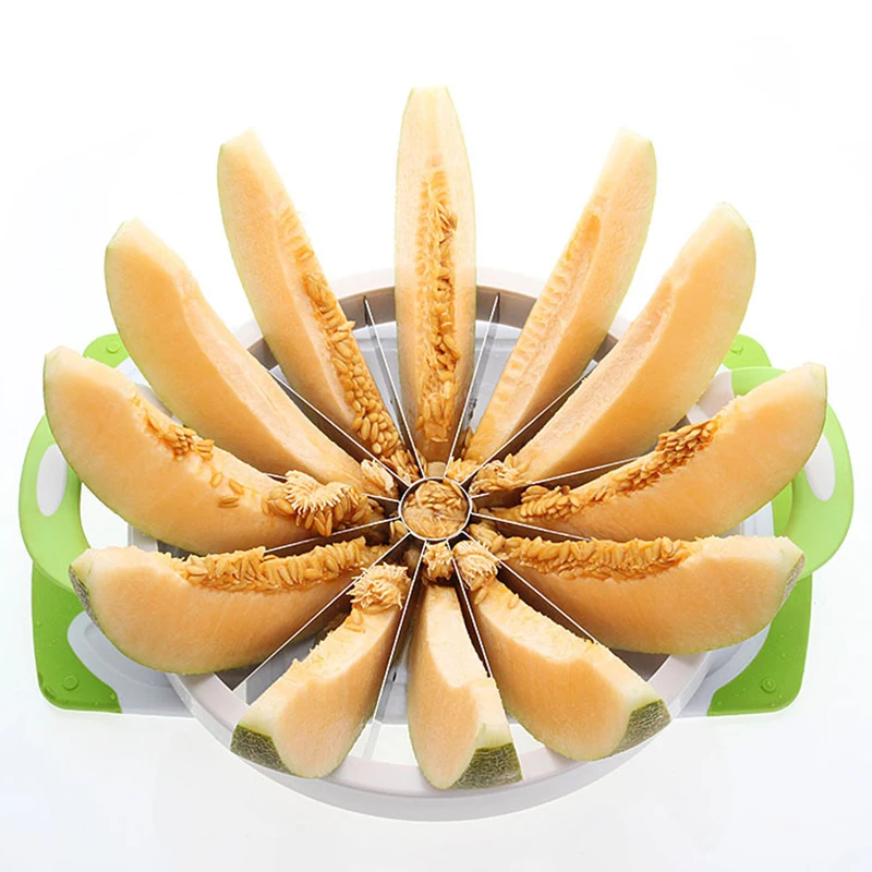 Кухонная ломтерезка для арбуза большая разделитель дыни из нержавеющей стали