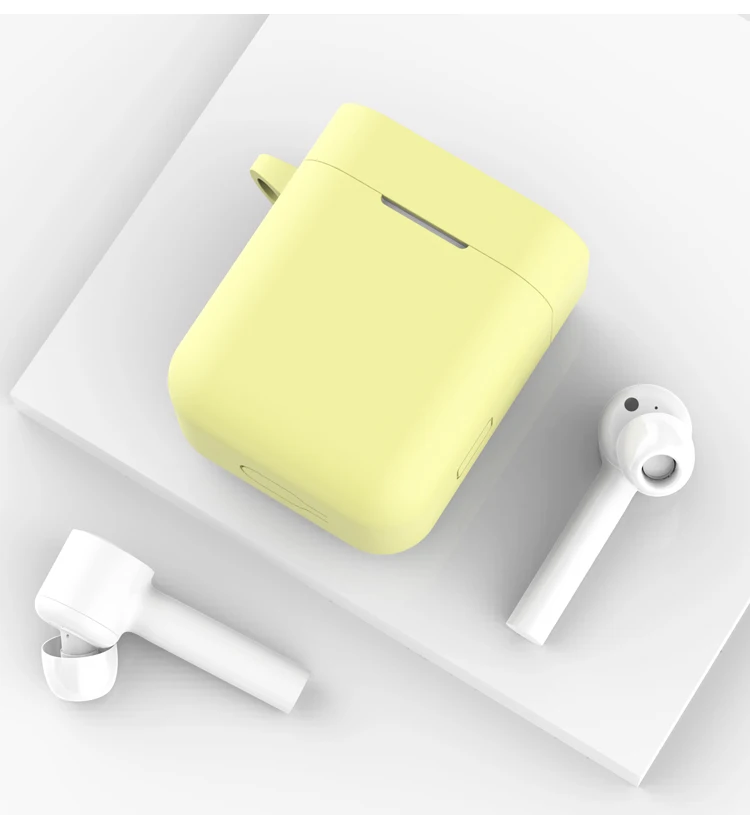 Для Xiaomi AirDots Pro Чехол Мода цветок брелок/мультфильм брелок силиконовый защитный