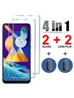 Защитное стекло для Samsung A10 70 A70S A50S A30S 4 в 1, пленка для объектива камеры Samsung A50 A20 A30 A40 A20e