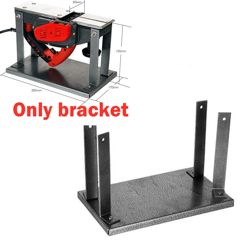 

NEW For Woodworking Benches Household Electric Planers Guide Table Flip Planer Black Steel Rack Practical Carpentry Planer Rack
