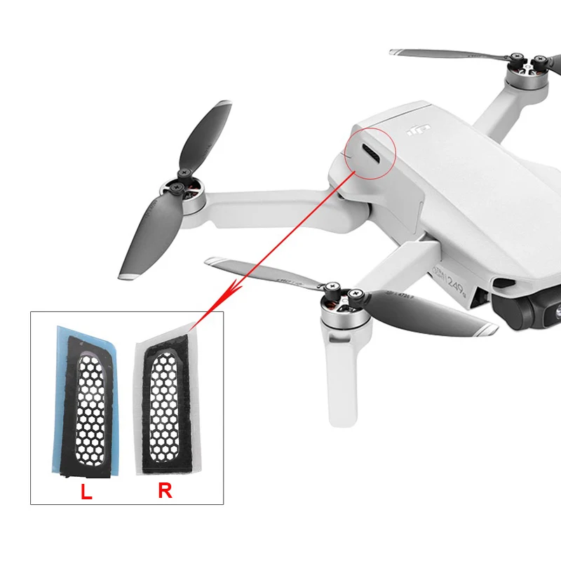

Верхняя крышка пылезащитного экрана для DJI Mavic Mini Drone, аксессуары, Пылезащитная сетка, запасные части для ремонта