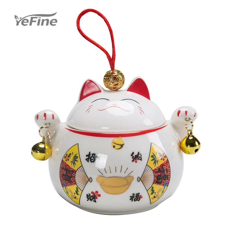 

YeFine Lucky Cat керамический Настольный креативный декоративный уплотнительный бак