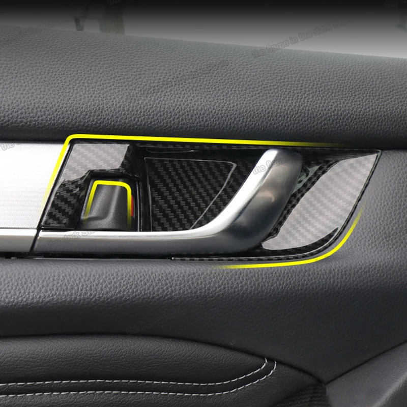 Lsrtw2017 наклейка для внутренней двери автомобиля из нержавеющей стали Honda Accord 2018 2019