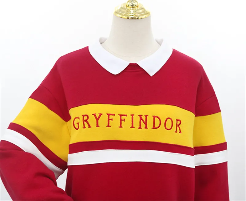 Толстовка Униформа Слизерин Hufflepuff джемпер Косплей Ravenclaw Толстовка костюм Толстовка и штаны Гриффиндор джемпер свитер униформа