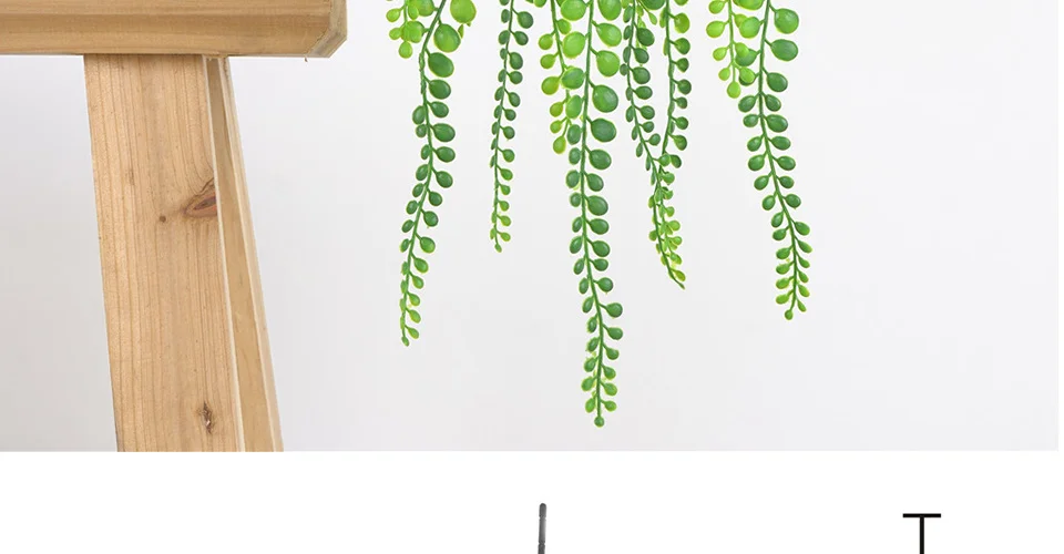 Моделирование растений из ротанга настенный подвесной любовник Слезы DIY плюща подвесное суккулентное растение для украшения дома Моделирование Цветок из ротанга корзина