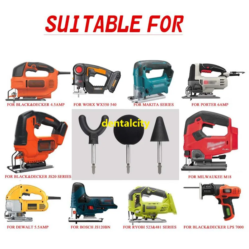 6 шт. насадки для массажного пистолета расслабления мышц 75 мм приспособления