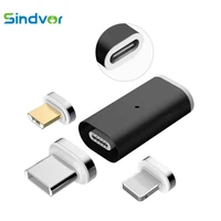 usb type c magnetic adapter for iphone xiaomi samsung lg usb c female to usb c micro ios magnet usb type c converter connector