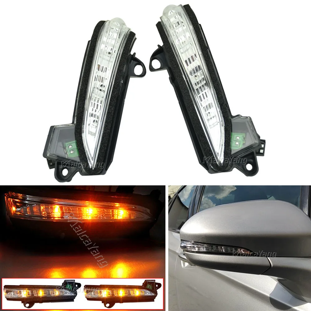 

Left/Right LED Rear View Mirror Turn Signal Light Lamp For Ford Fusion 2013 2014 2015 2016 2017 2018 2019 2020 USA Version