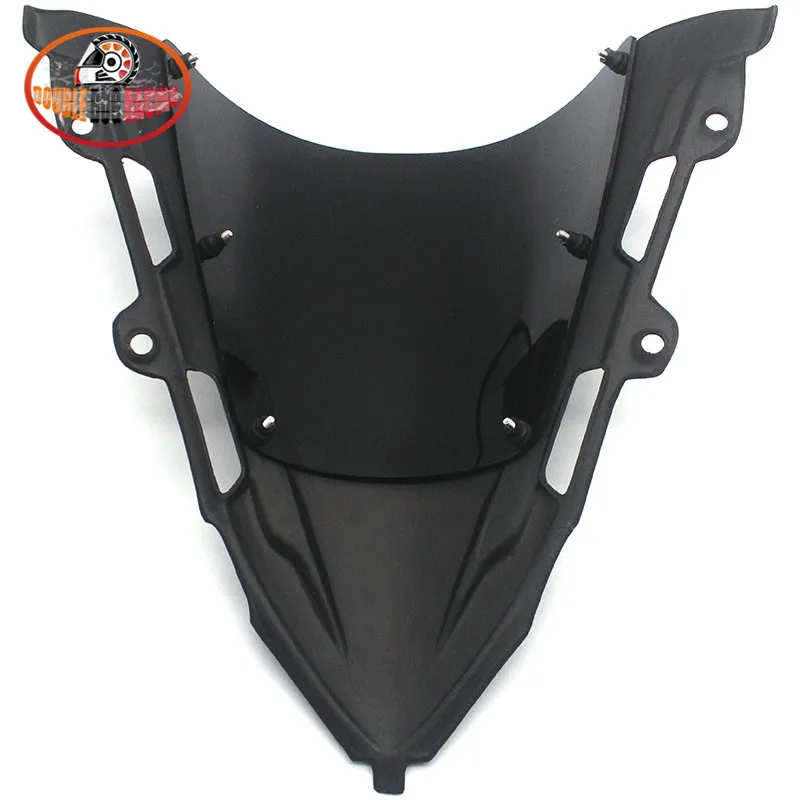 Мотоцикл из углеродного волокна лобовое стекло ветровое Дефлектор козырек Viser