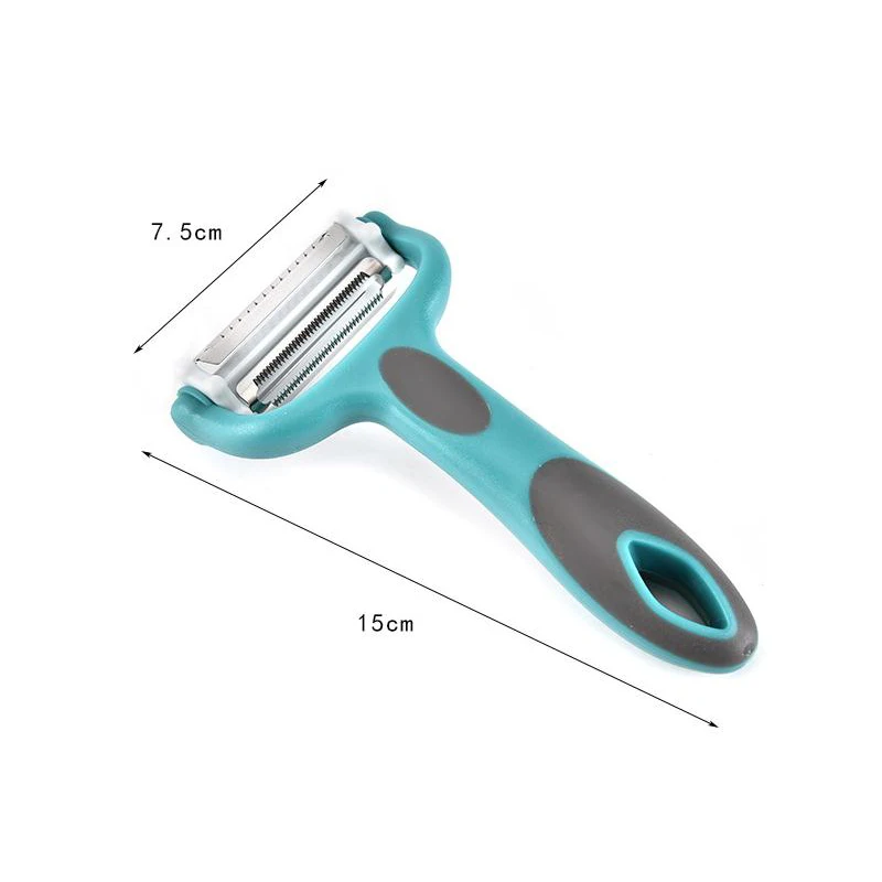 Нож для чистки и нарезки соломкой из нержавеющей стали резак резки с чистящей