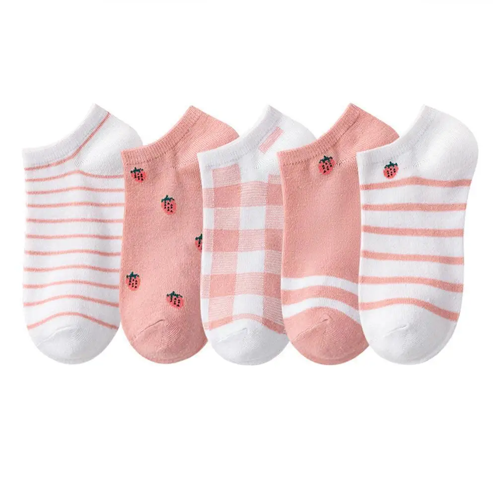 

New Ladies Cartoon Boat Socks Japanese Students Sweet Cotton Thin Socks Socks Summer Boat Female Shallow Spring Mouth L8L8