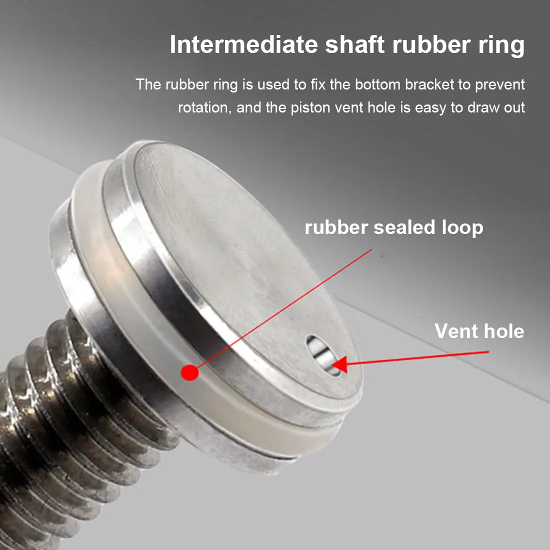 

125MM Aluminum Alloy Rotary Solder Paste Booster UV Solder Mask Ink Welding Oil Needle Barrel Booster Propulsion Tools