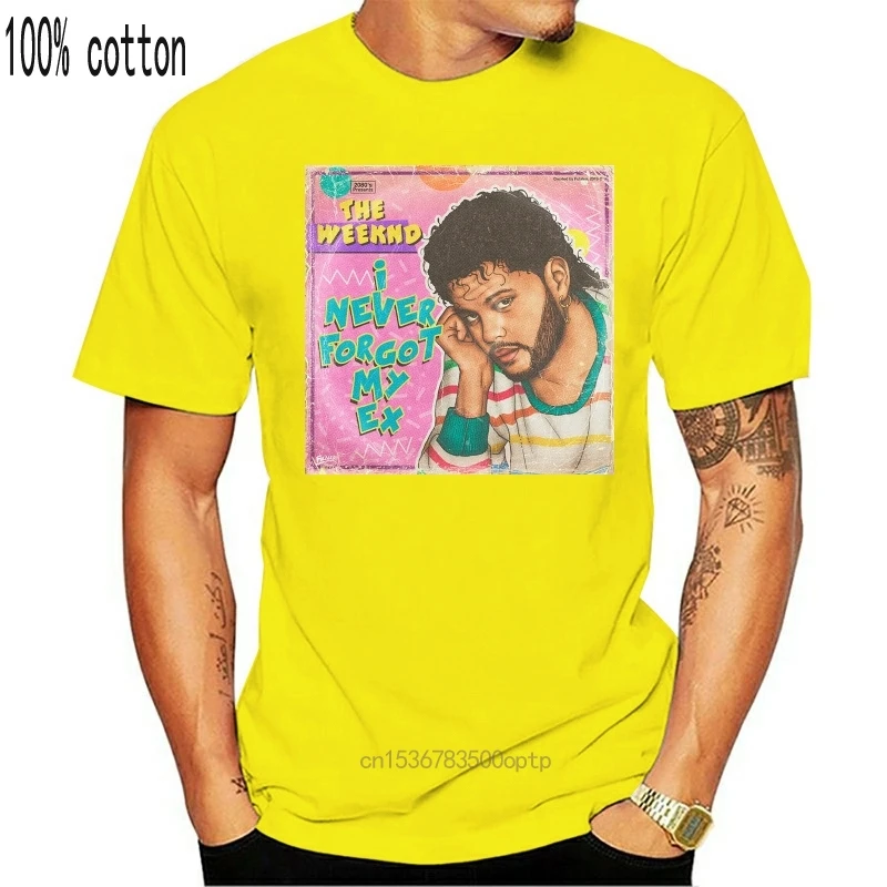 Ретро 80S альбом The Weeknd я никогда не забыл мое Ex для мужчин и женщин унисекс