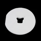 Одноразовая наволочка для спа 100 шт.компл., наволочка из нетканого материала для спа-процедур, гелевая Накладка для лица, массажный стол, чехол для отверстий для лица,