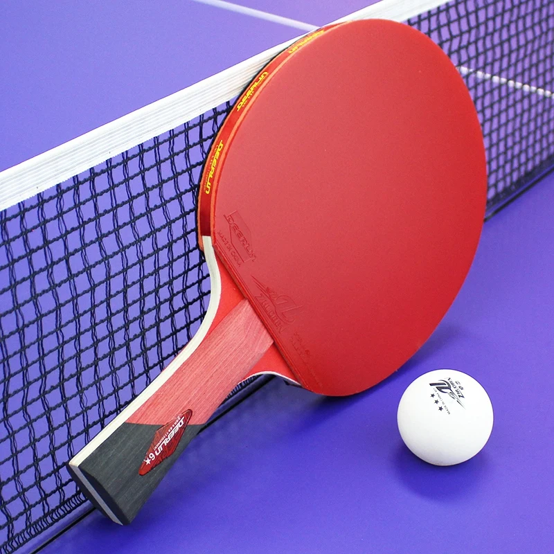 Deeplin плоская ракетка для пинг убийца спин чехол бесплатно профессиональная