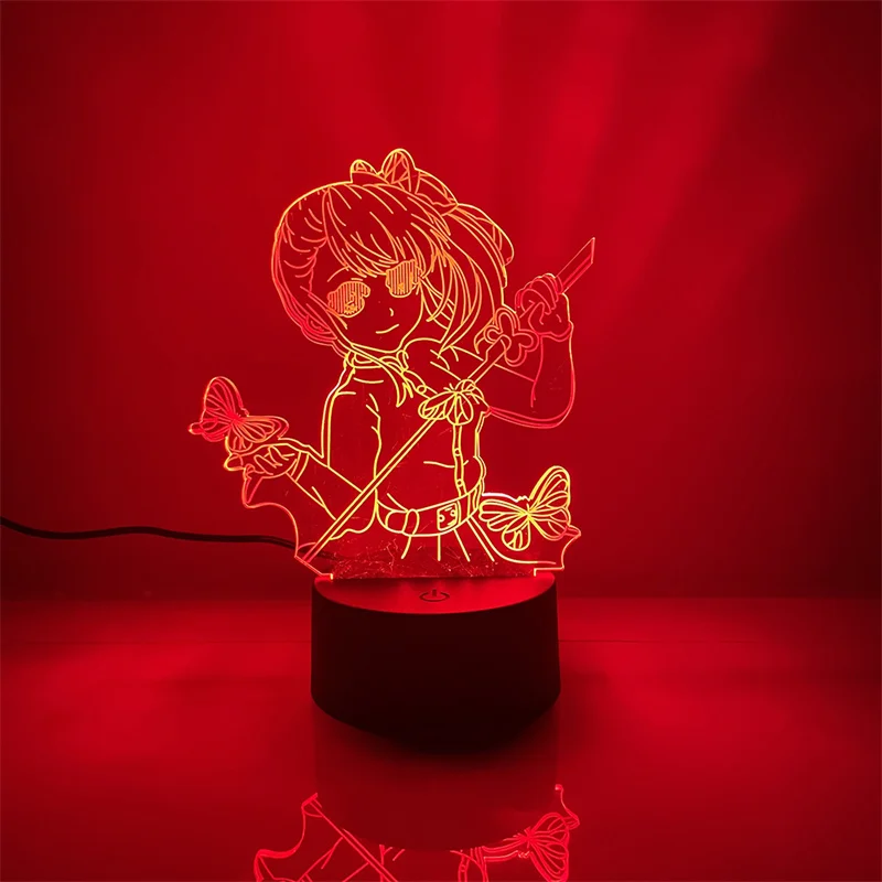 Светодиодный ночник 3D в виде комикса с мультяшным персонажем из мультфильма