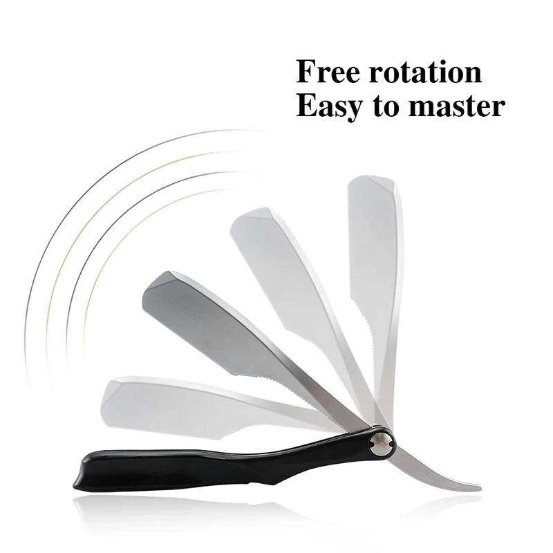 Мужская бритва инструменты для парикмахеров цинковый сплав складной ручной нож