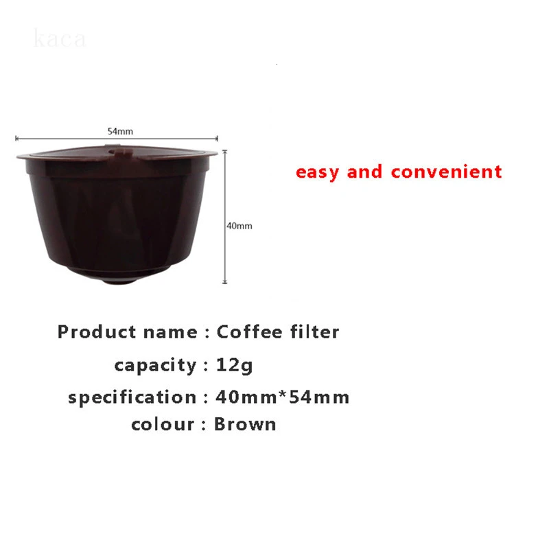 Многоразовые Многоразовые капсулы с кофе для nescafе Capsula dolcee Gusto машины производитель Nespresso CoffeeCapsule Pod чашки Cafeteira 2 шт