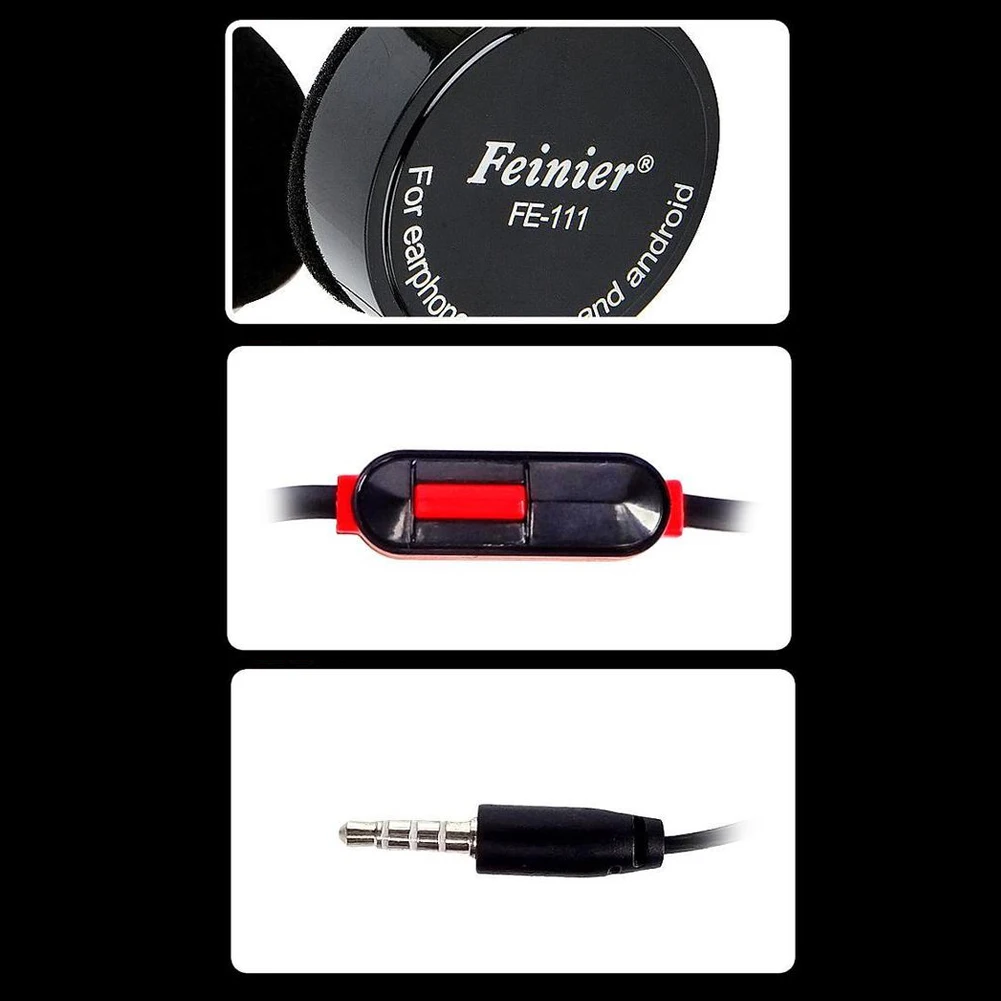 Складные наушники вкладыши 3 5 мм проводные Игровые с усиленными басами игровая