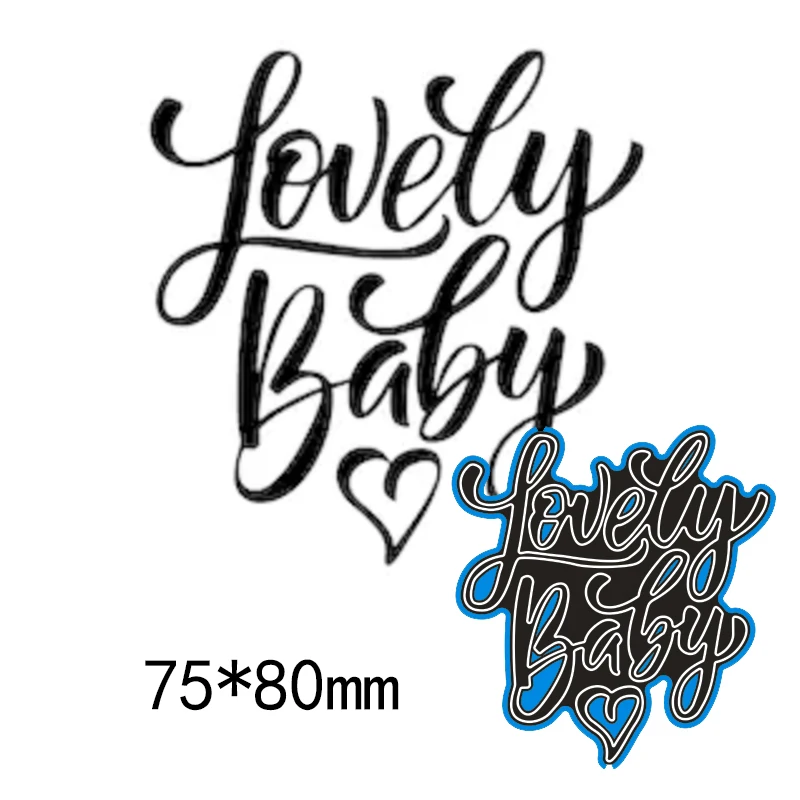 Новое поступление милые буквы детские штампы трафареты Сделай Сам Скрапбукинг