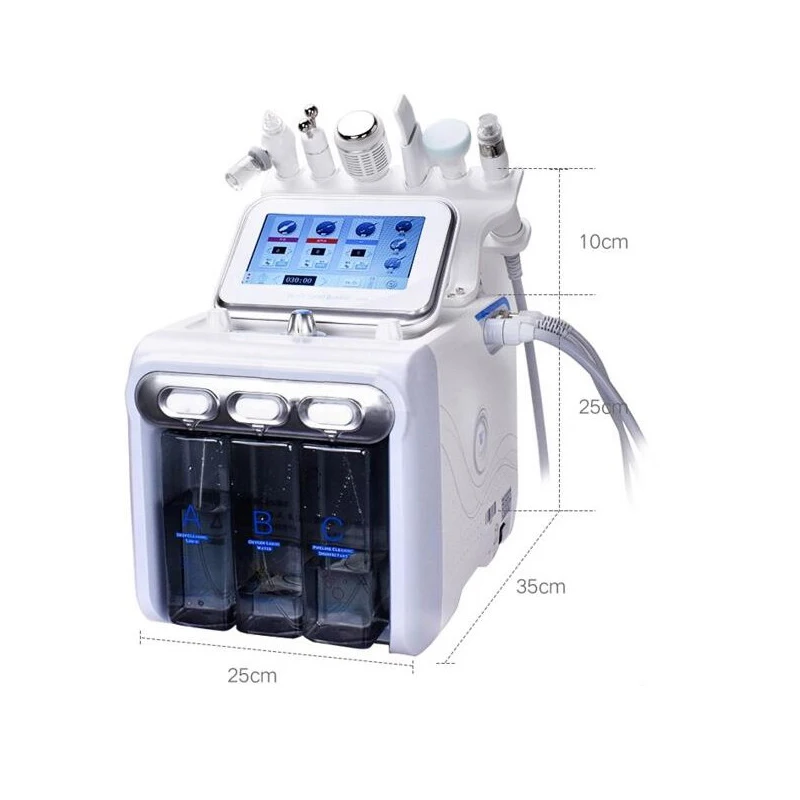 

Hydra Dermabrasion Hydrafacial Machine Water Spray Facial Hydro Peel RF Ultrasonic Bio Photon Water Dermabrasion Machine