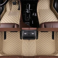 for subaru xv 2017 2018 2019 2020 car floor mats front rear floor liner styling auto carpet mat waterproof custom leather