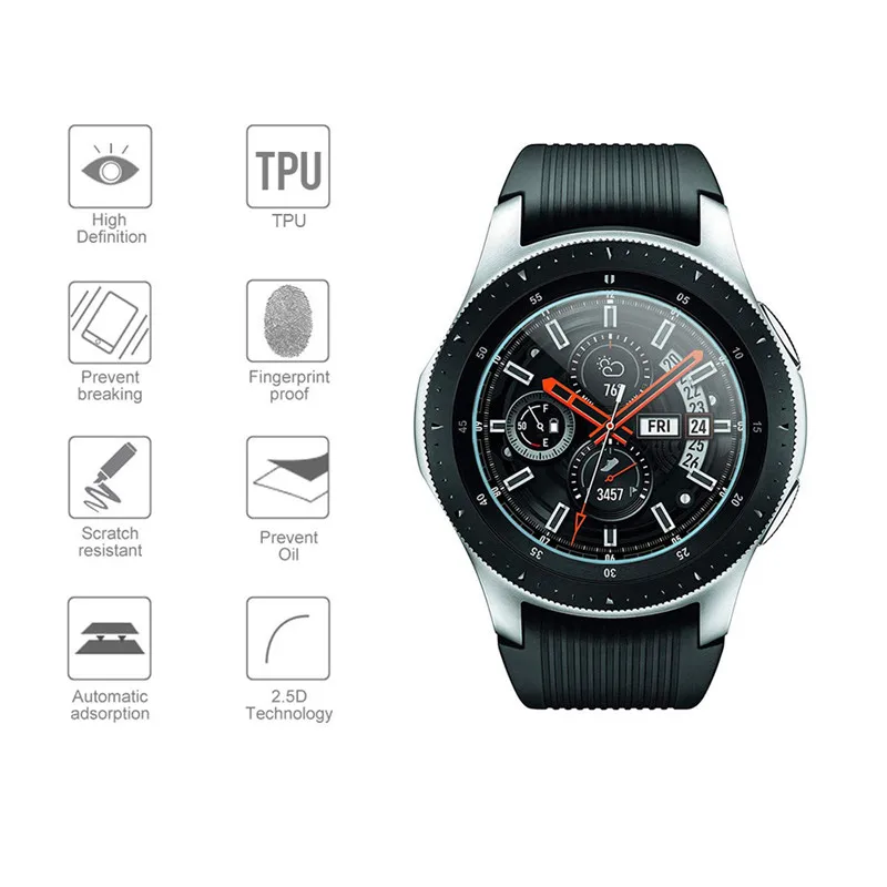 Гидрогелевая Защитная пленка для Galaxy Watch 3 шт. 46 мм SM R805 42 активная защитная на весь