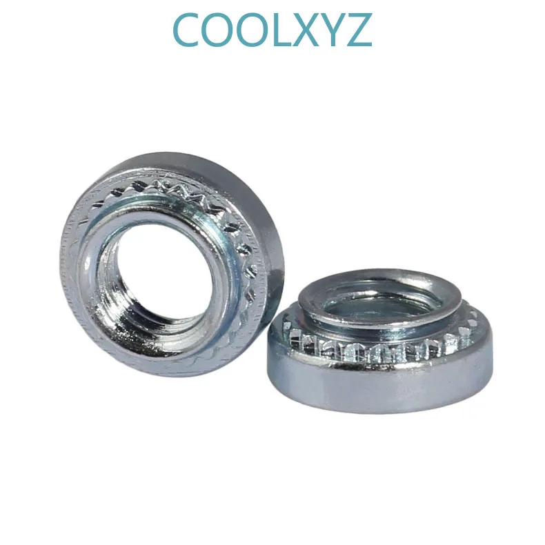 4 8 ступенчатая оцинкованная заклепная гайка Экологичная пластина золотистая