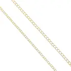 1 метр 34 мм 18K позолоченное кольцо с открытым звеном Расширенный удлинитель браслет цепь хвост удлинитель цепь для ювелирных изделий