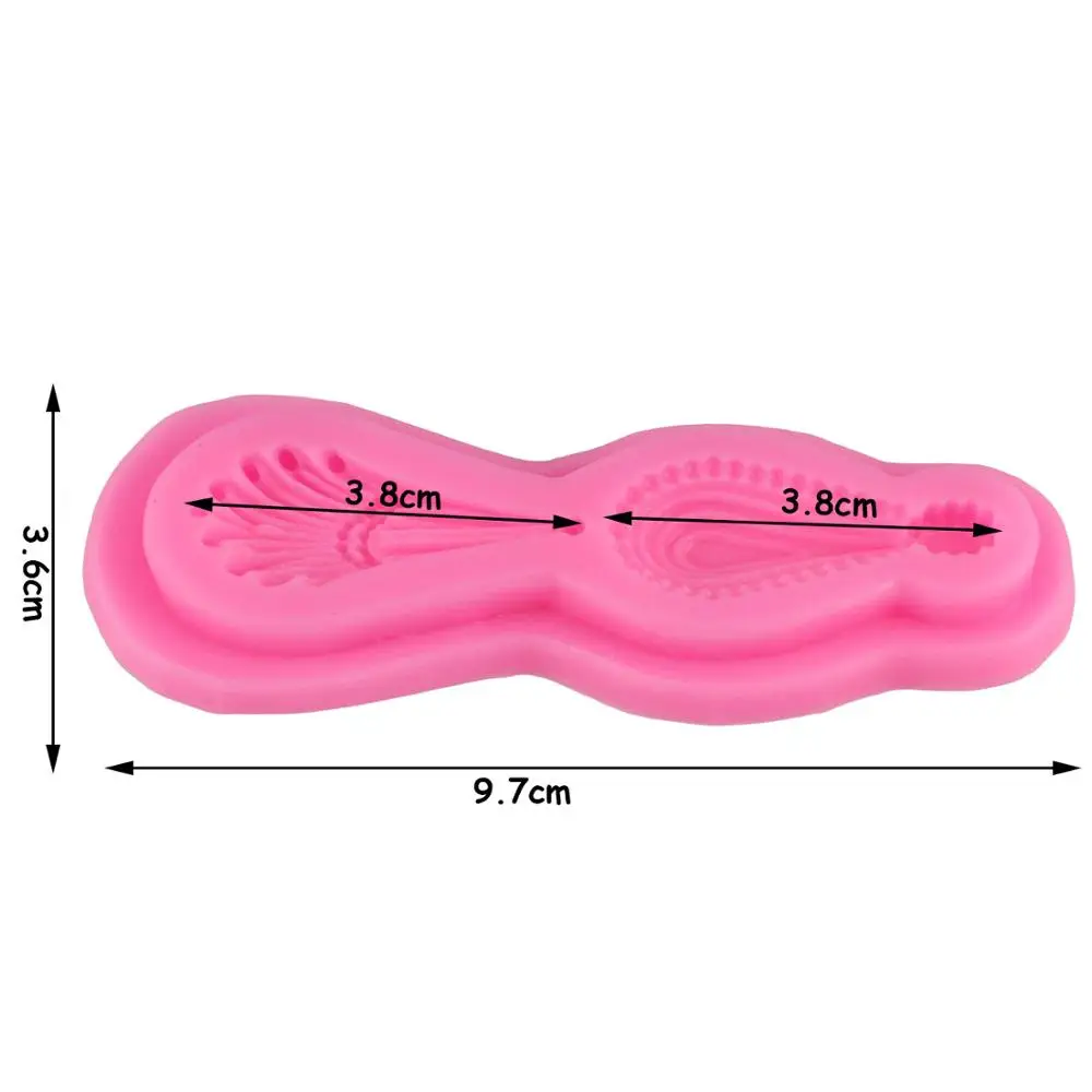 Рельефный рисунок кружевные силиконовые формы для торта форма шоколада из
