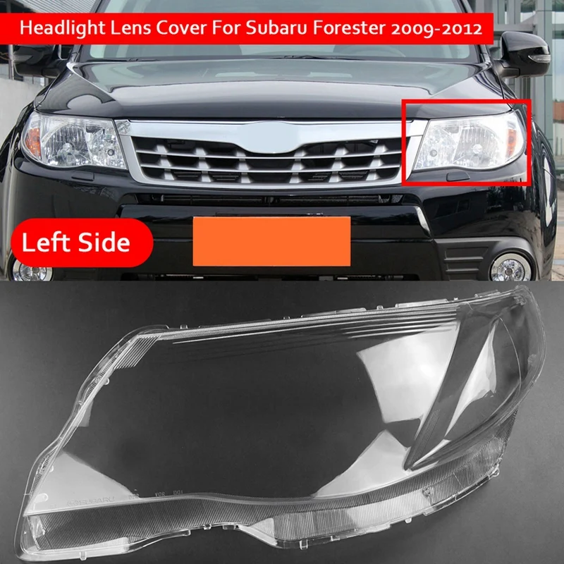 

Автомобильная фара для Subaru Forester 2009-2012, прозрачная крышка объектива, фара