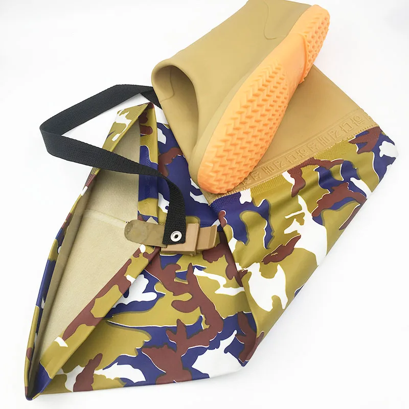 Aleafalling бежевая резиновая подошва 80 см длинные сельскохозяйственные сапоги