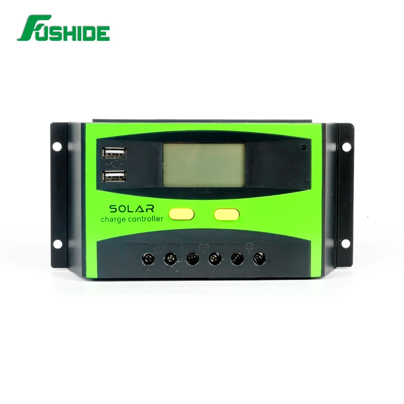 Контроллер заряда солнечной энергии 20 А эффективный умный ШИМ три зарядных