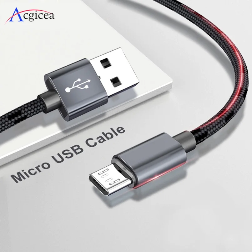 2.4A микро USB кабель быстрая Синхронизация данных зарядный для Samsung Xiaomi Huawei Android