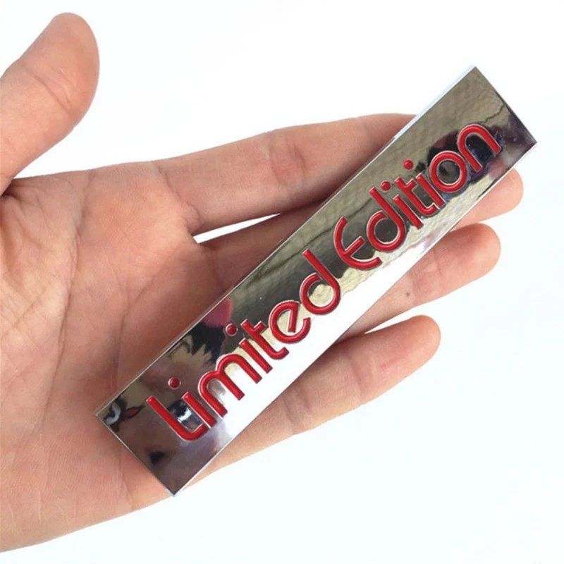 Автомобильная Ограниченная серия эмблема крыла и хвоста автомобильный значок