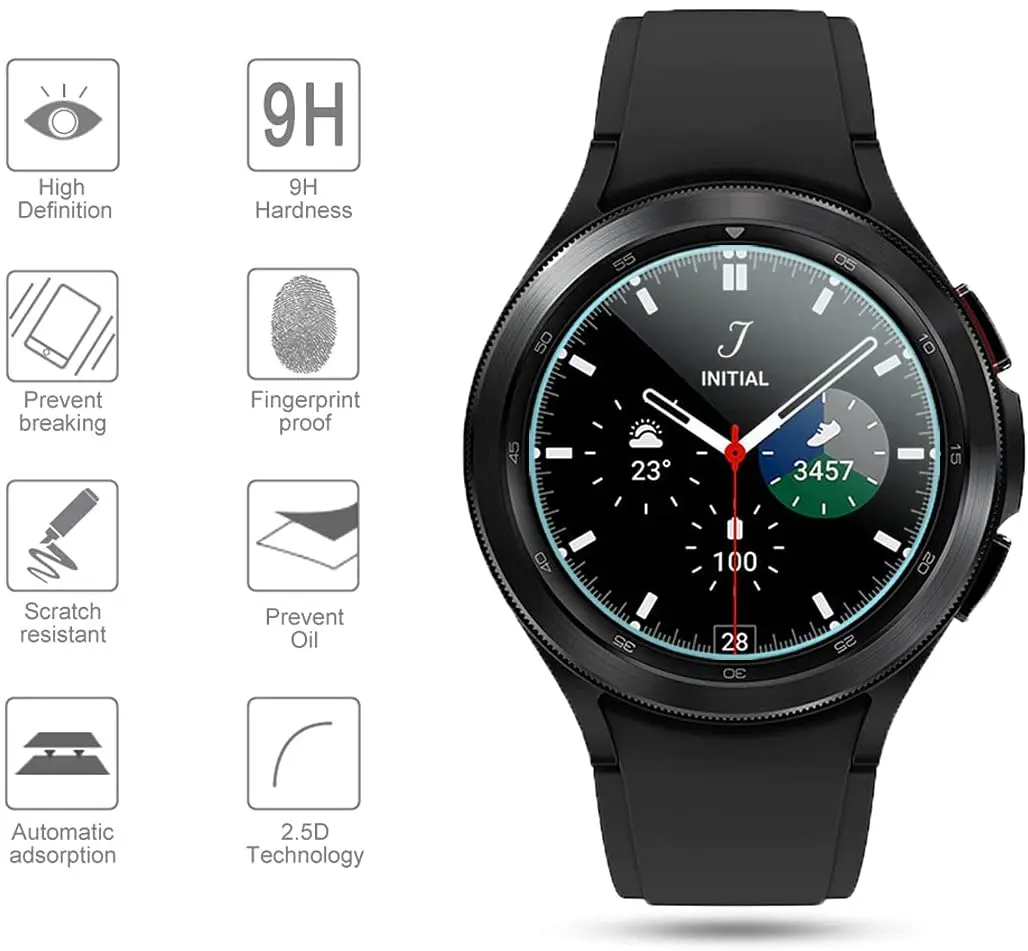 

Защитное стекло HD для Samsung Galaxy Watch 4 46 мм 42 мм 40 мм 44 мм
