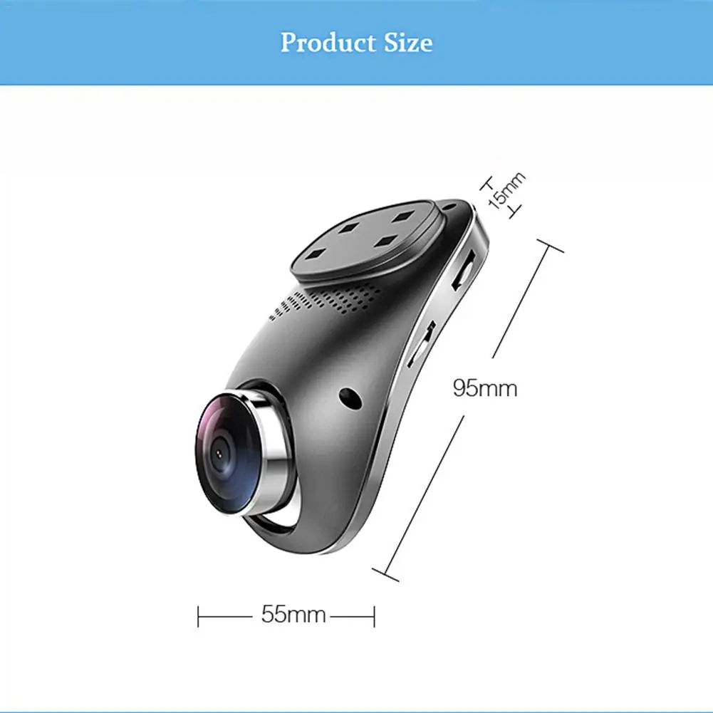 Автомобильный видеорегистратор Камера для записи четырехъядерный двойной
