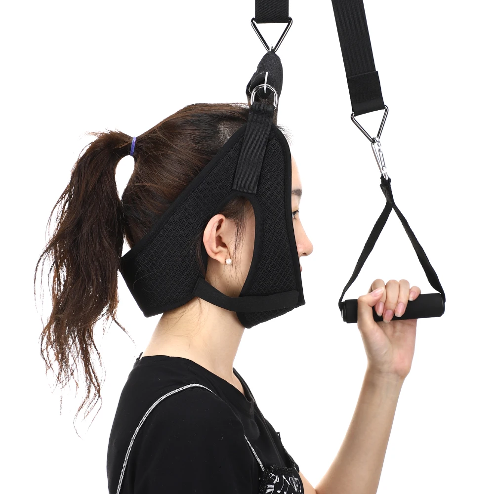 Cervical Neck Traction Belt Over Door Stretcher Kit Adjustment Chiropractic Back Head Massager Relaxation Health Care |