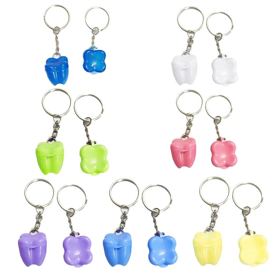 1 шт. детская коробка для зубов детские молочные зубы коробки ключей кольцо чехол