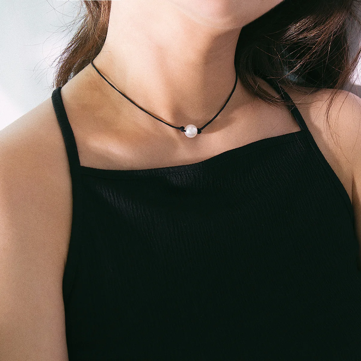 Скромный этнический браслет на ногу с искусственным жемчугом для женщин в