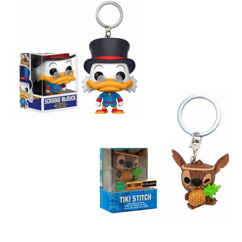 С оригинальной коробкой брелок для ключей персонаж фильма и ТВ Стич макдак де