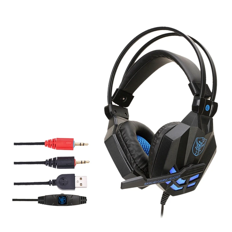 SY850 мульти Функция гарнитура офисные стерео игровые Интернет кафе 110DB 3 5 мм 2 1 м 40